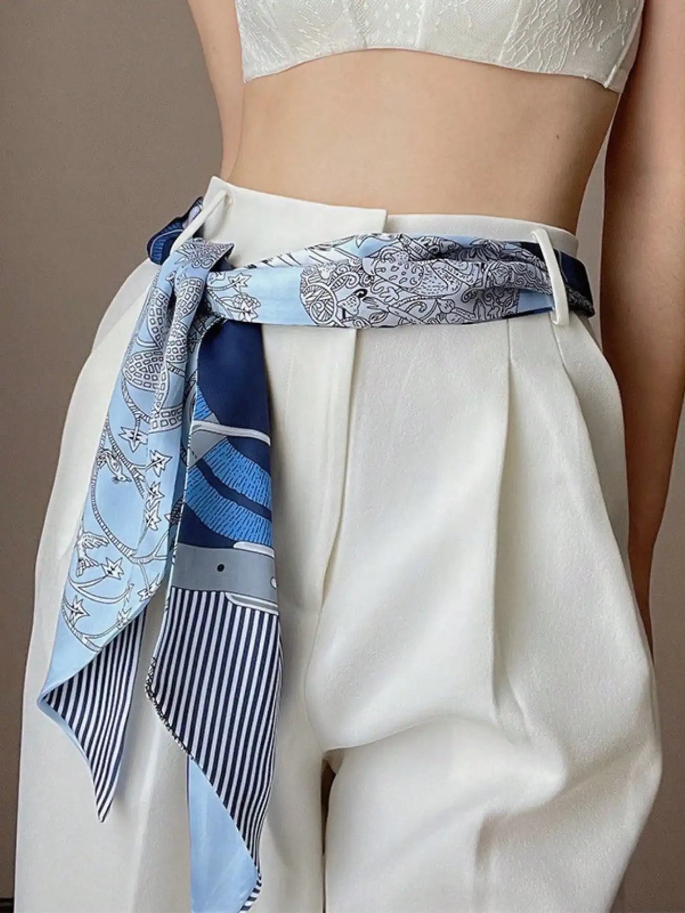 Women's Spring/Summer Casual F - đánh giá và giá Silk Scarf Square