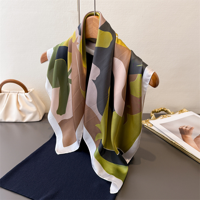 2026 New Women Square Scarf Im - đánh giá và giá Silk Scarf Square