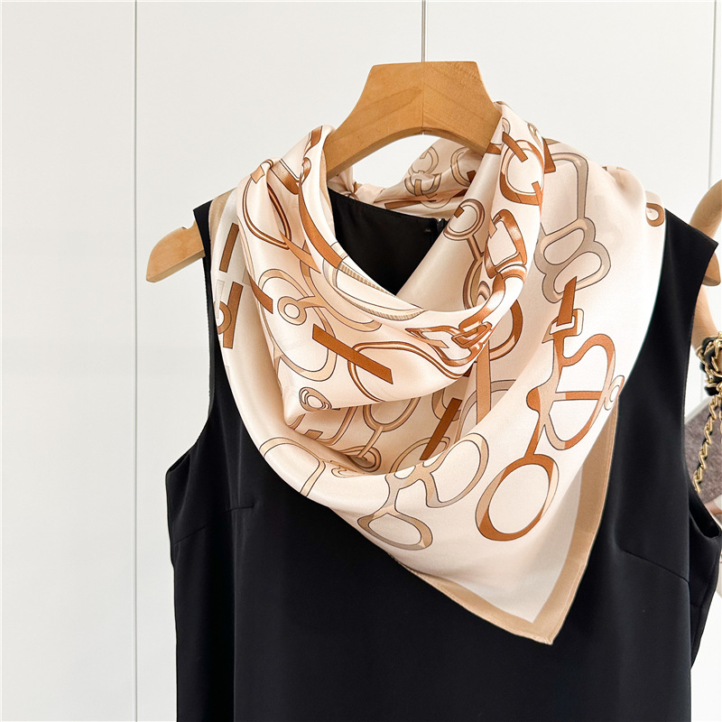 Summer Silk Small Scarf Women  - đánh giá và giá Silk Scarf Square